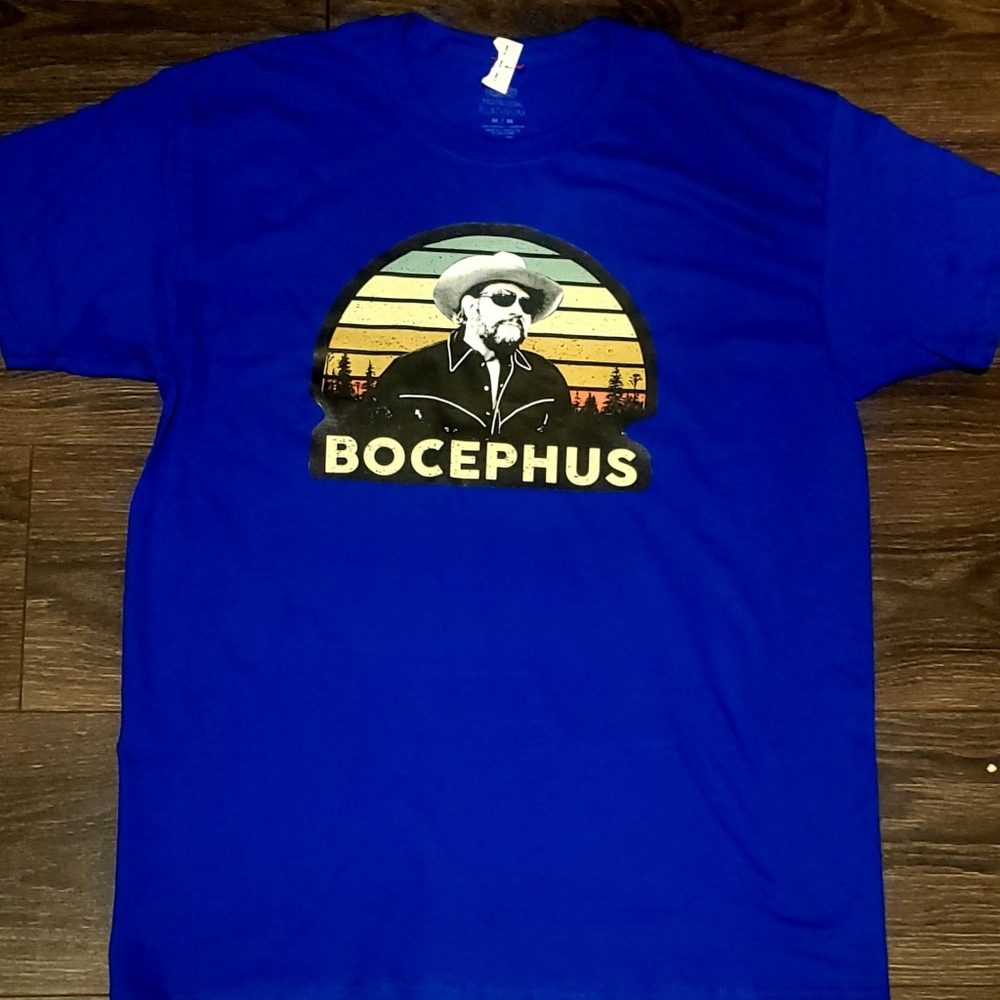 Bocephus  tshirt up to 4X